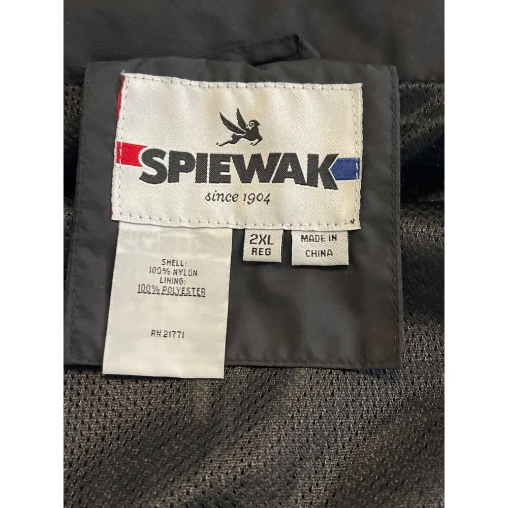 Spiewak WeatherTech Systems AirFlow Duty Jacket Mens 2XL SH3466 Black